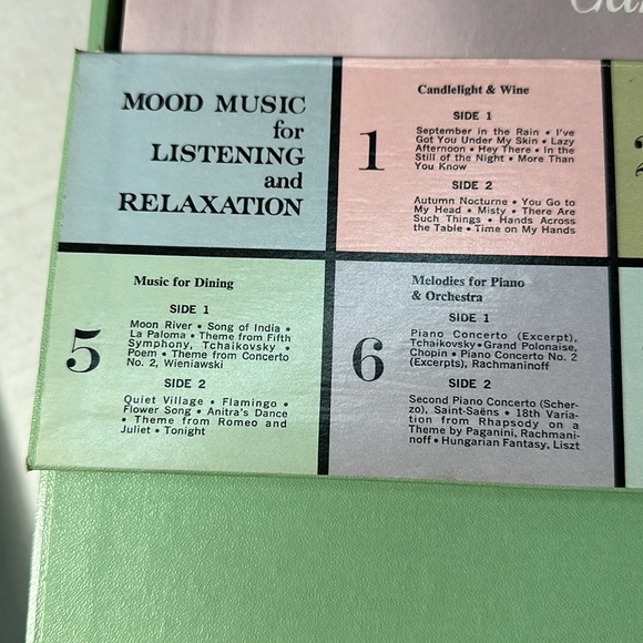 Mood Music for Listening & Relaxation Reader's Digest 10-LP Records Set 1963 - Picture 4 of 16